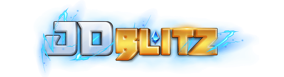 JD Blitz 88 Casino logo in neon style